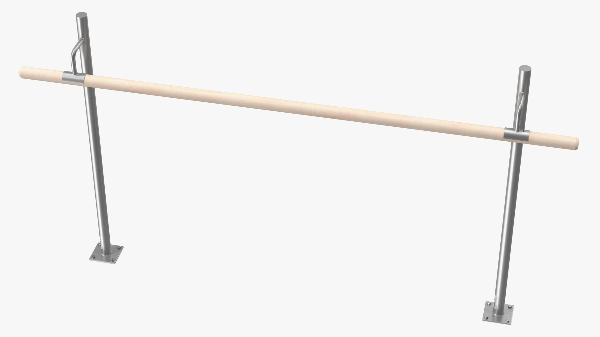 3D Floor Mounted Ballet Barre