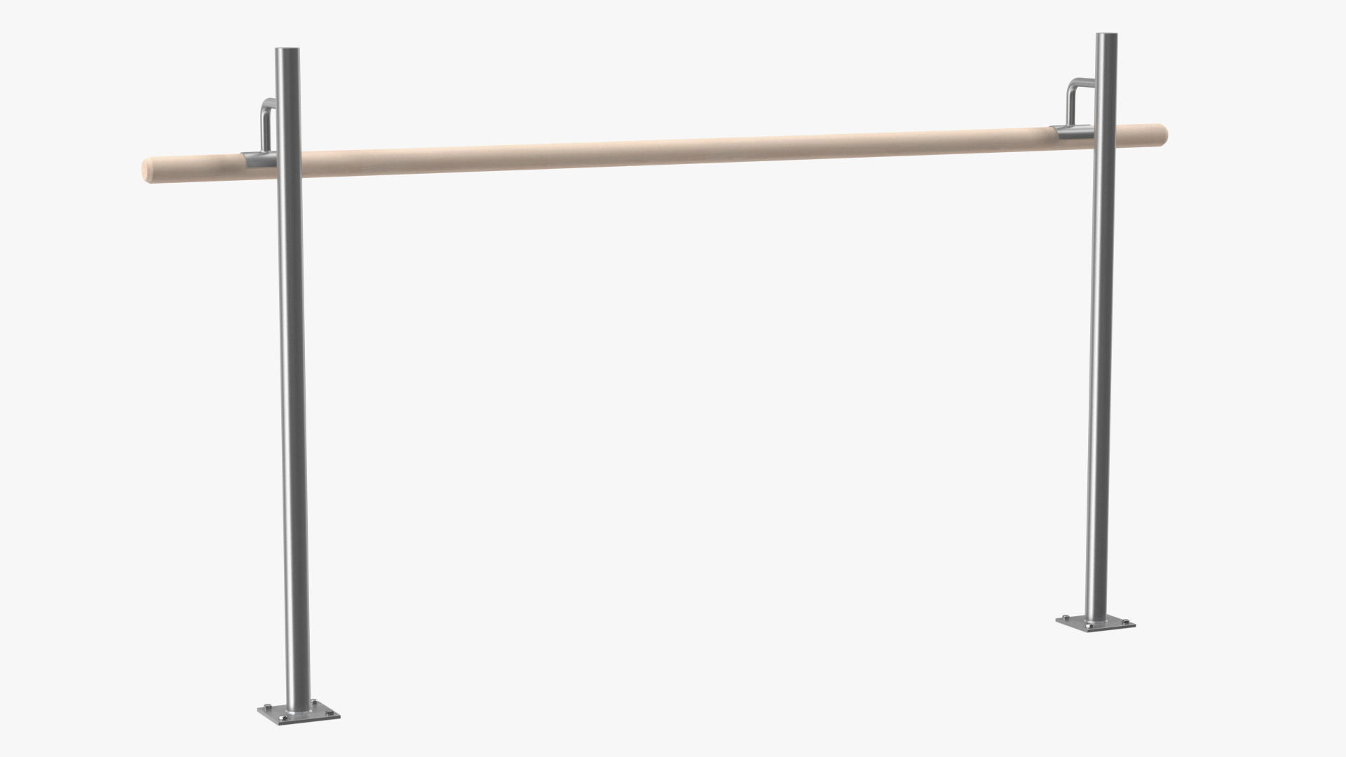 3D Floor Mounted Ballet Barre