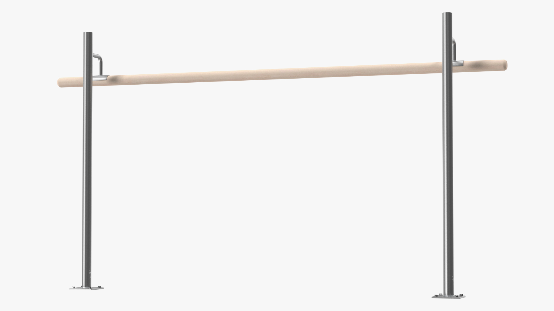 3D Floor Mounted Ballet Barre