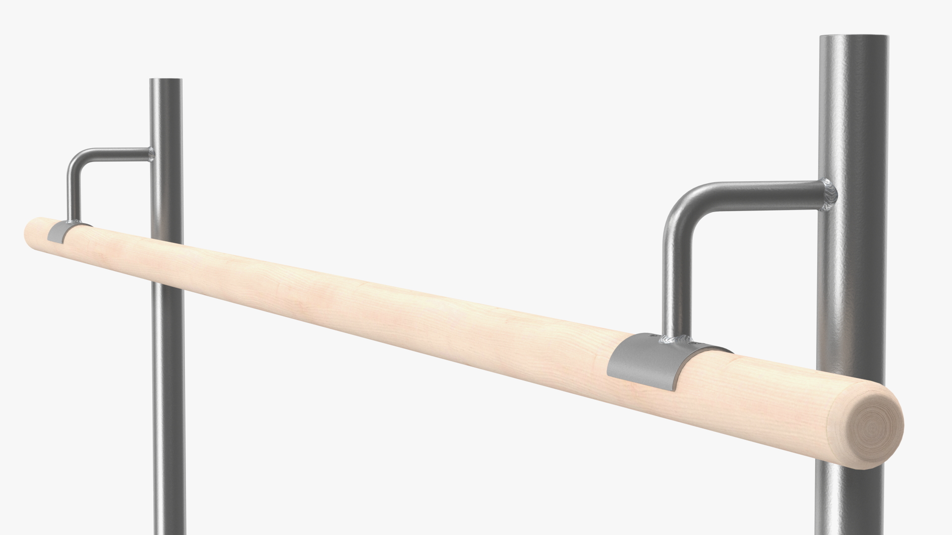 3D Floor Mounted Ballet Barre