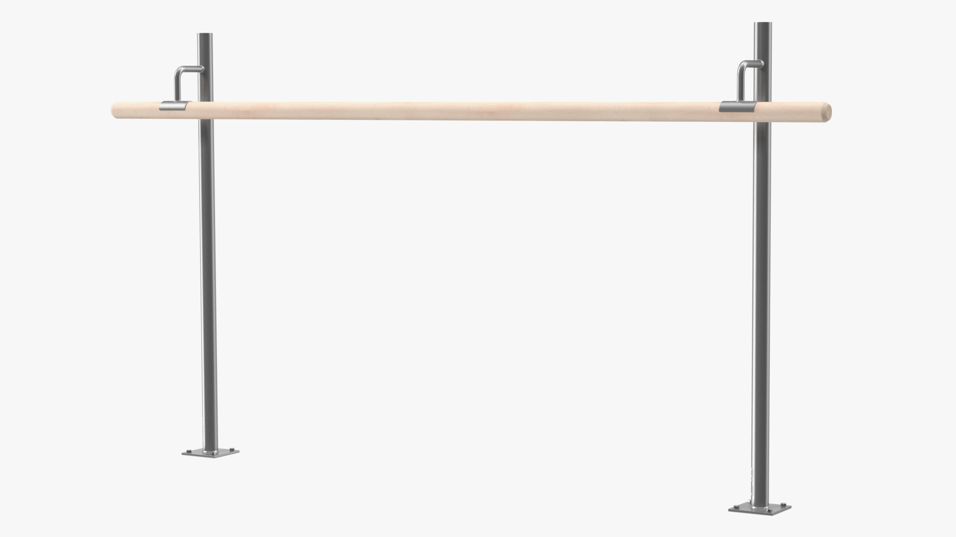 3D Floor Mounted Ballet Barre