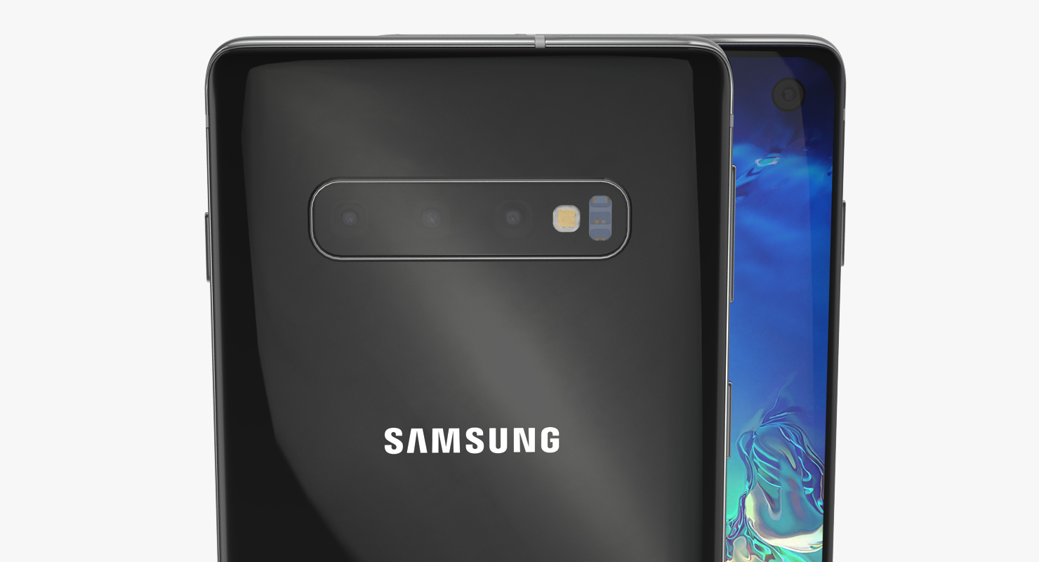 Samsung Galaxy S10 Black 3D model