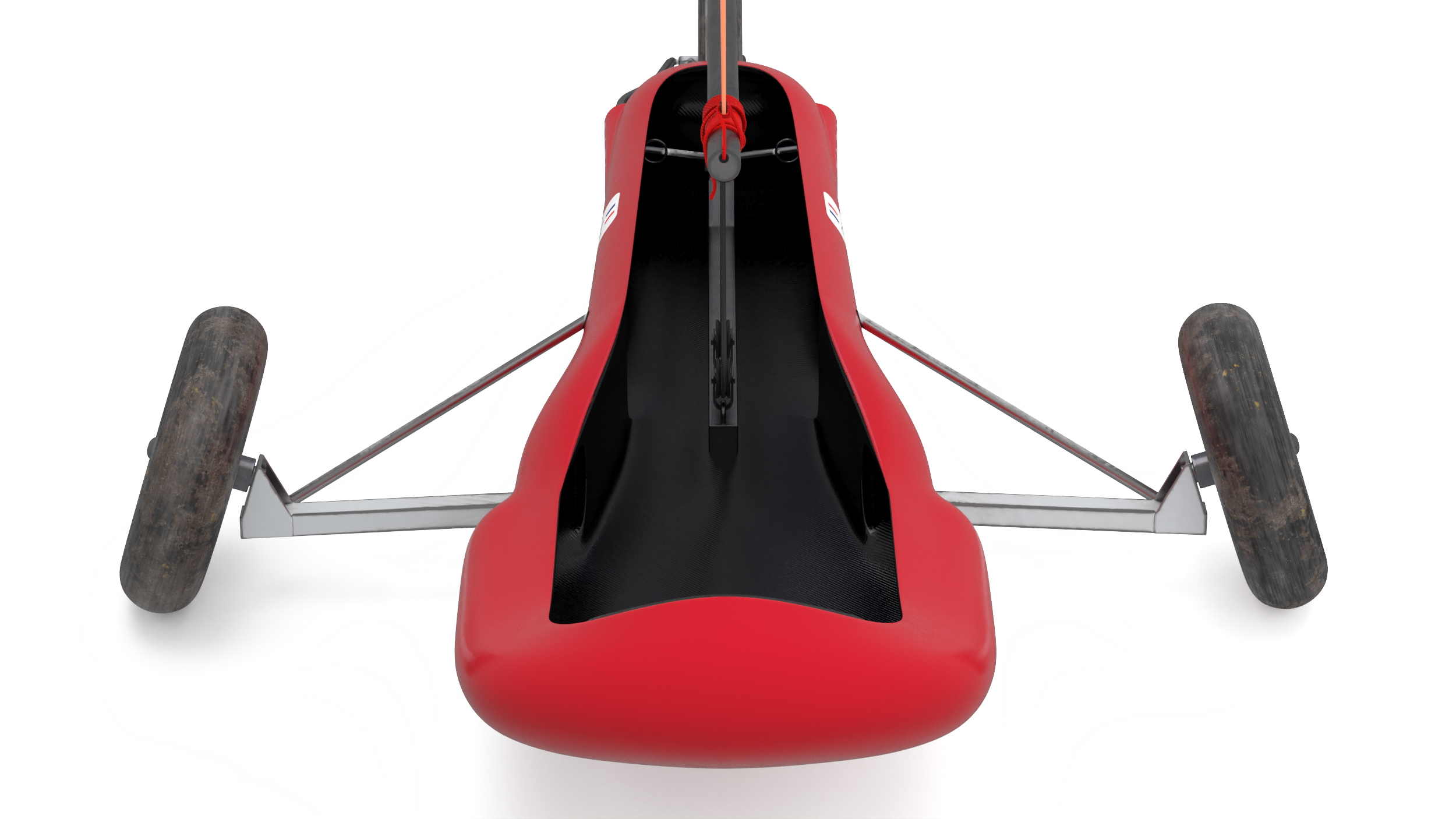 Land Mini Yacht Rigged 3D
