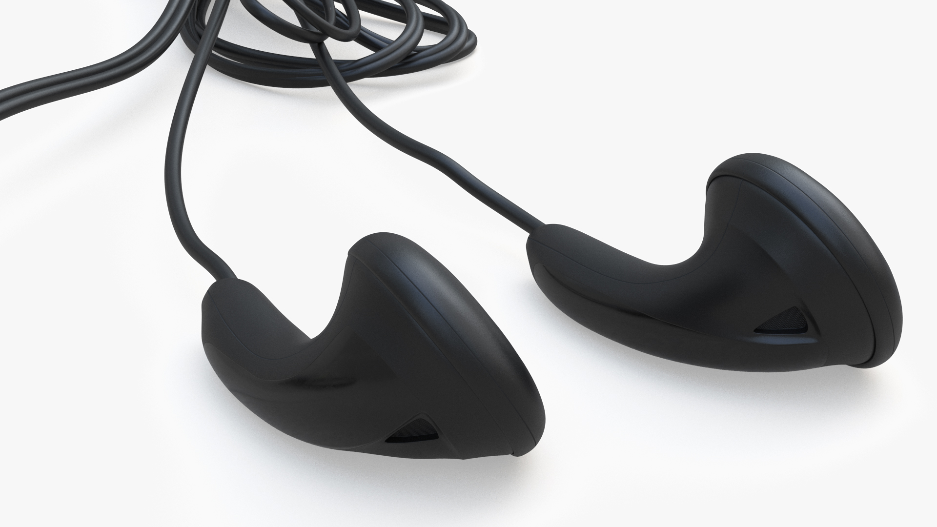 3D Vintage Wired In-Ear Headphones