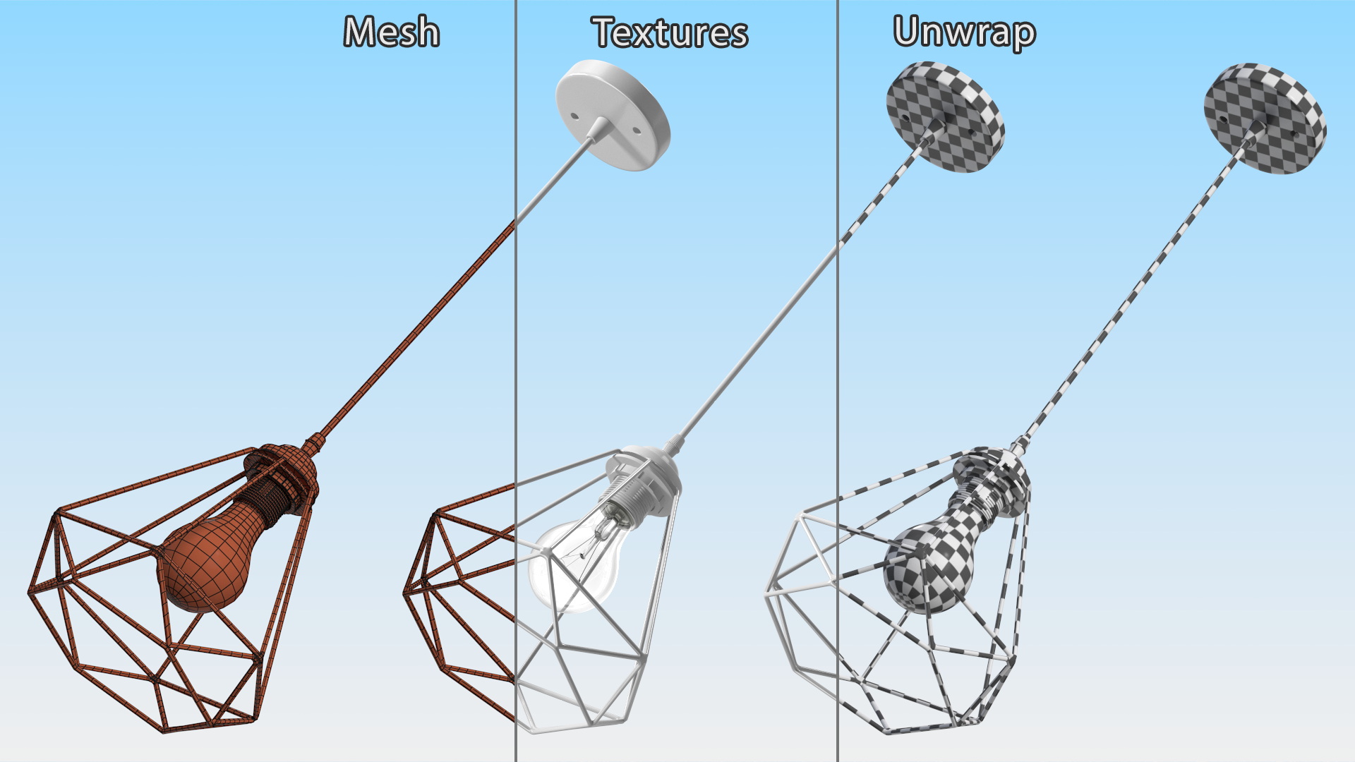 Light Fixture White 3D model