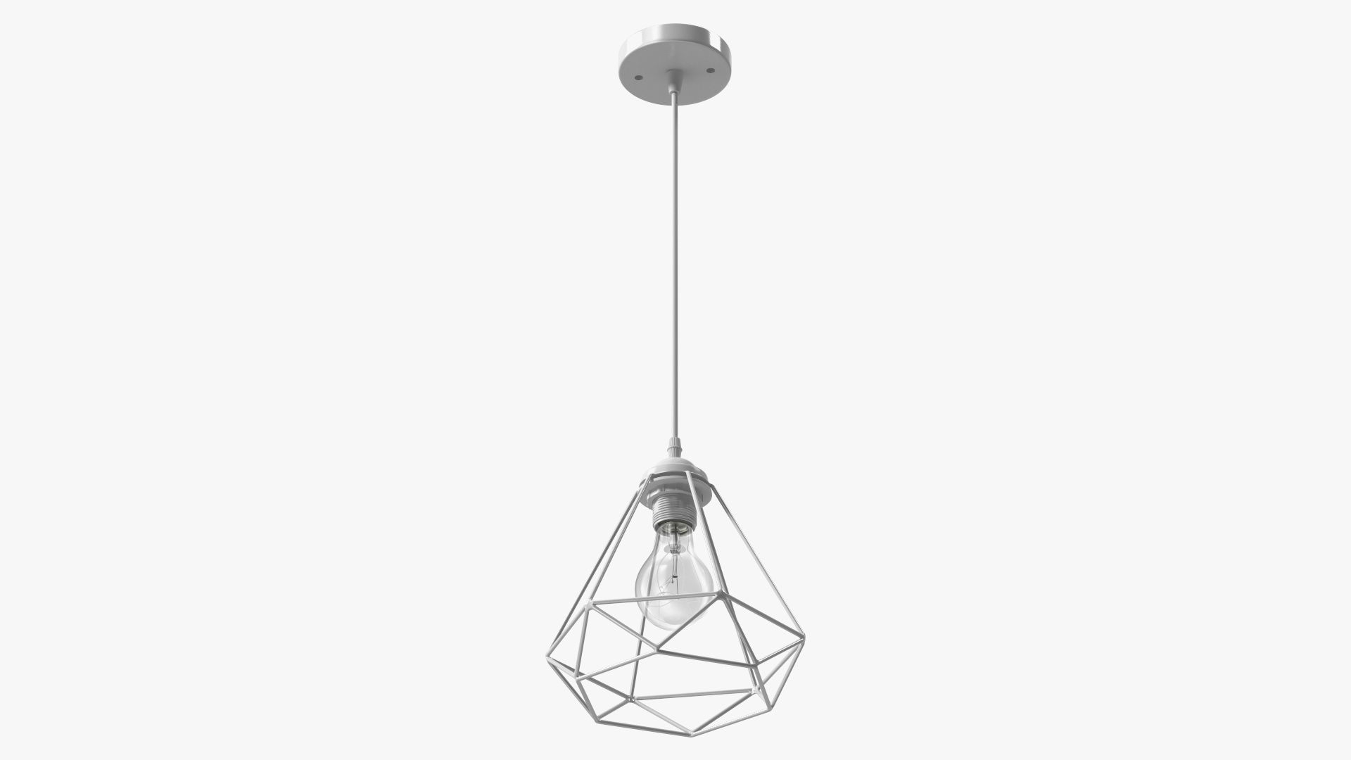 Light Fixture White 3D model