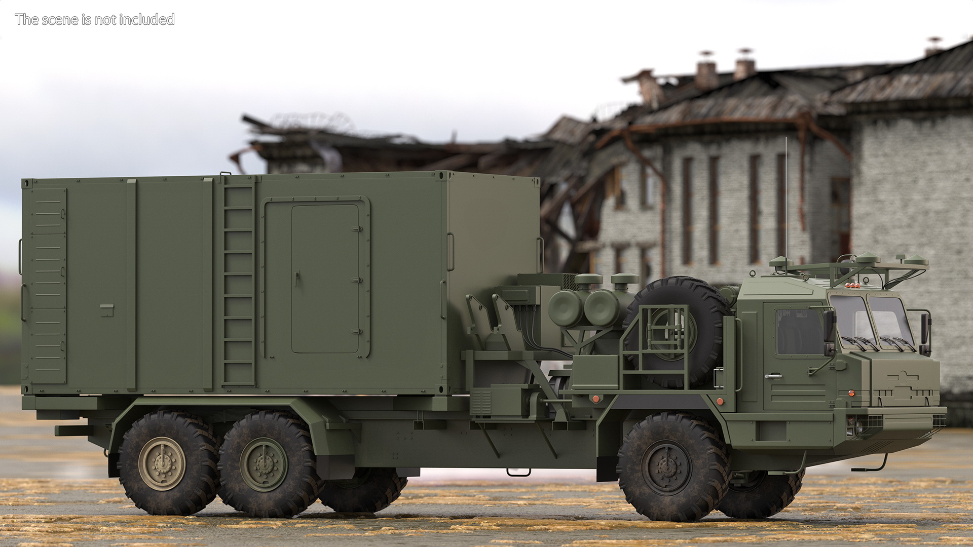 Command Vehicle 50K6 Vityaz 3D