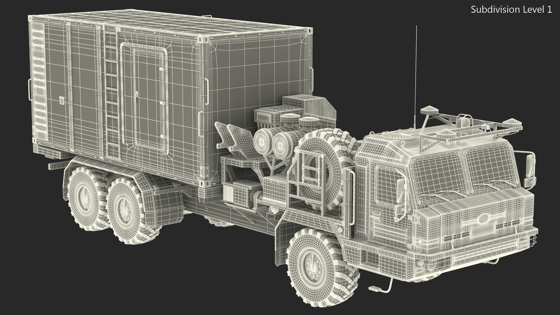 Command Vehicle 50K6 Vityaz 3D