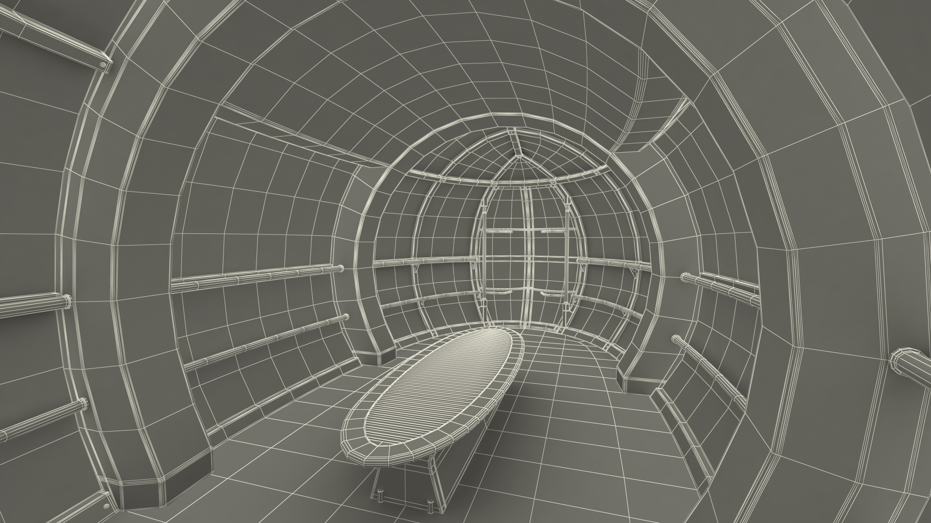 3D Observation Ferris Wheel Rigged
