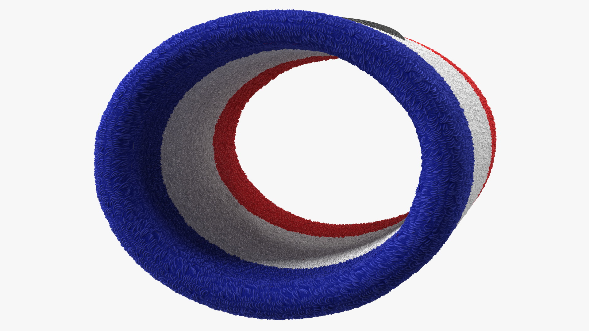 Nike Swoosh Wristband Colored 3D model