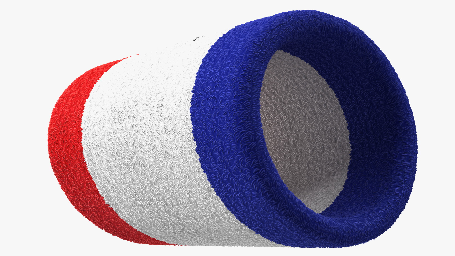 Nike Swoosh Wristband Colored 3D model