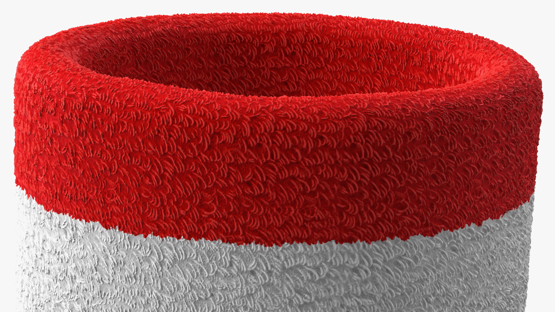 Nike Swoosh Wristband Colored 3D model