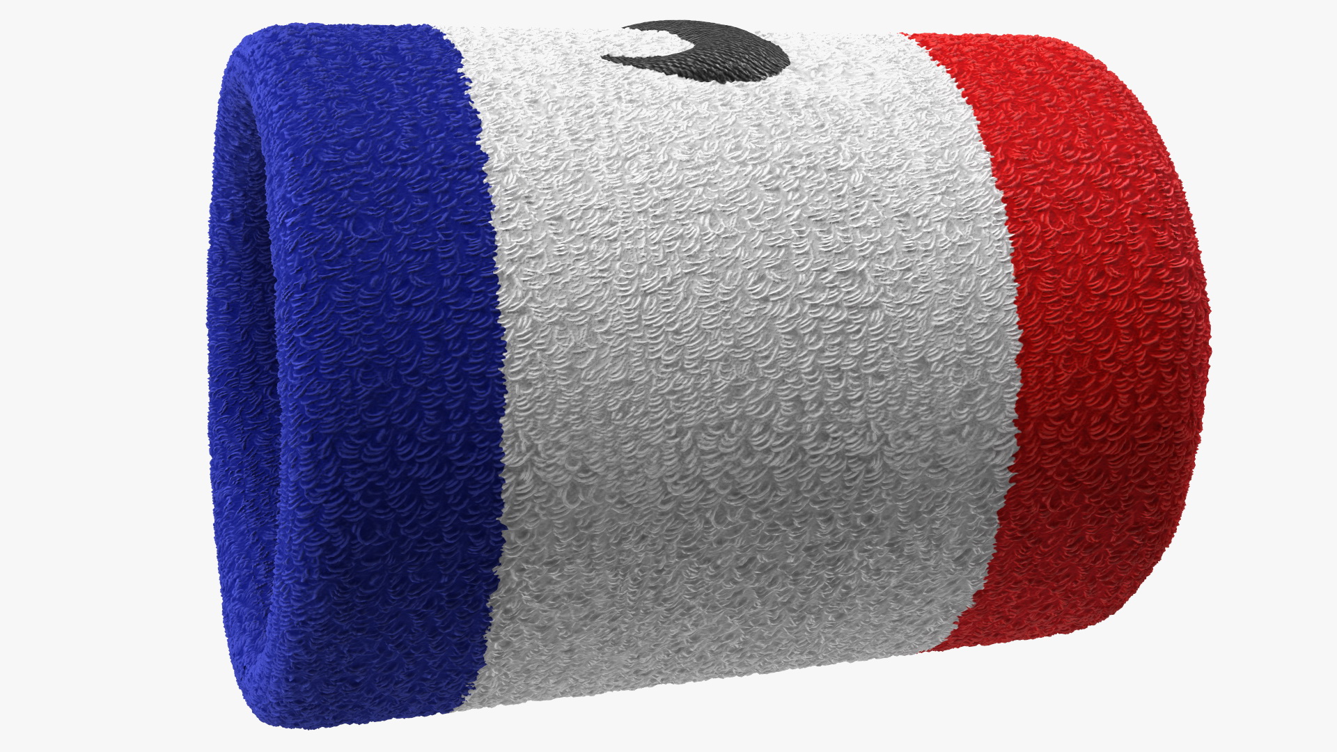 Nike Swoosh Wristband Colored 3D model