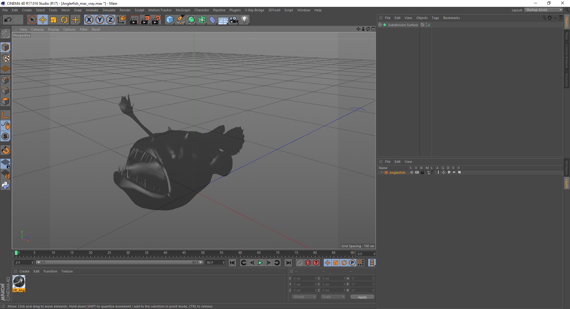 3D model Anglerfish