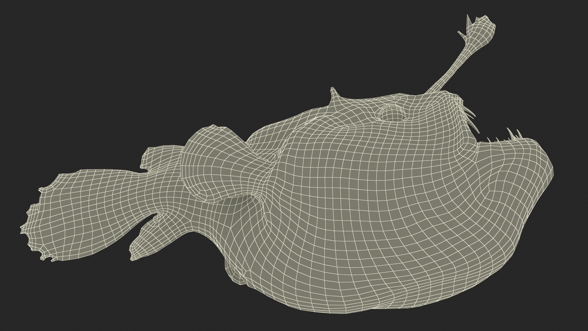3D model Anglerfish