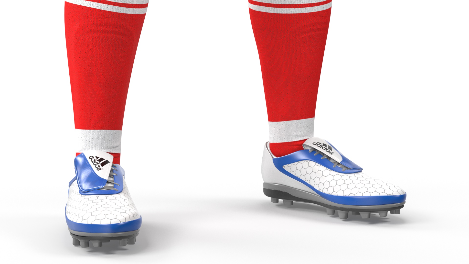 Male Soccer Player in Sportswear Rigged 3D model
