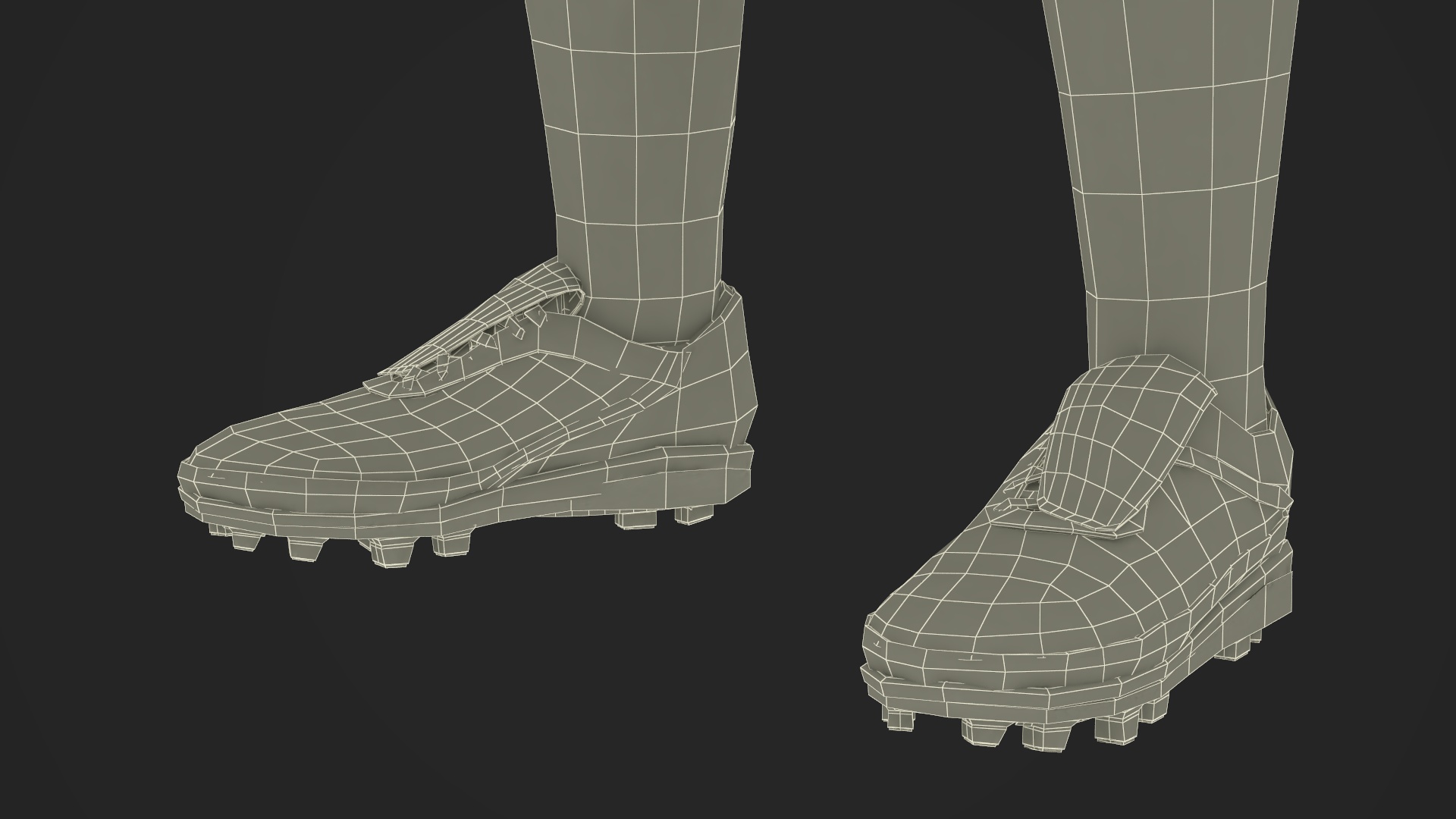 Male Soccer Player in Sportswear Rigged 3D model