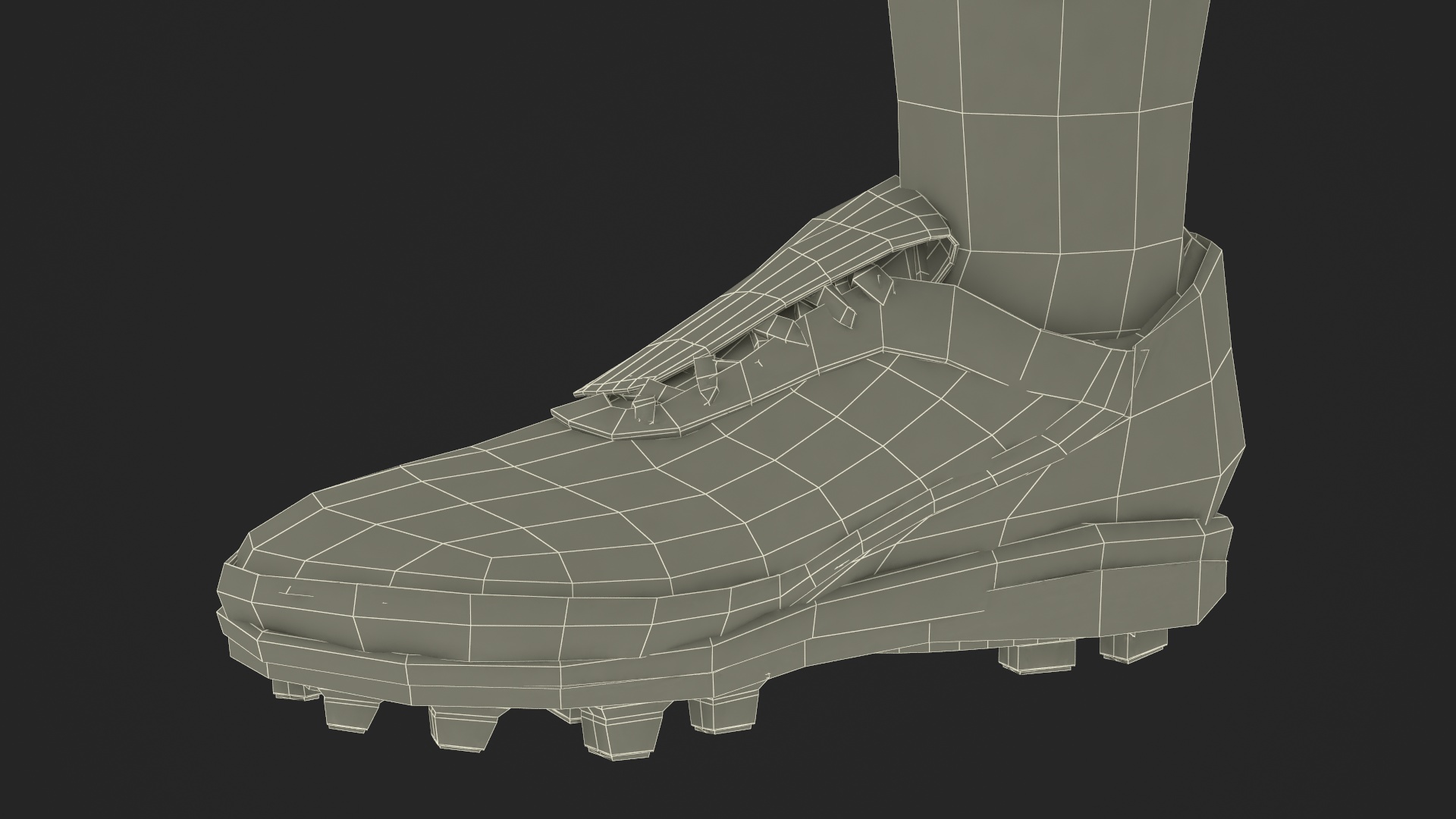 Male Soccer Player in Sportswear Rigged 3D model