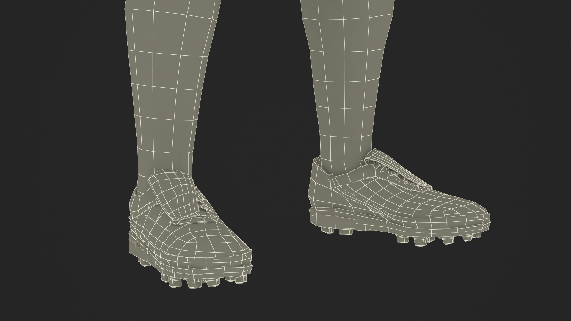 Male Soccer Player in Sportswear Rigged 3D model
