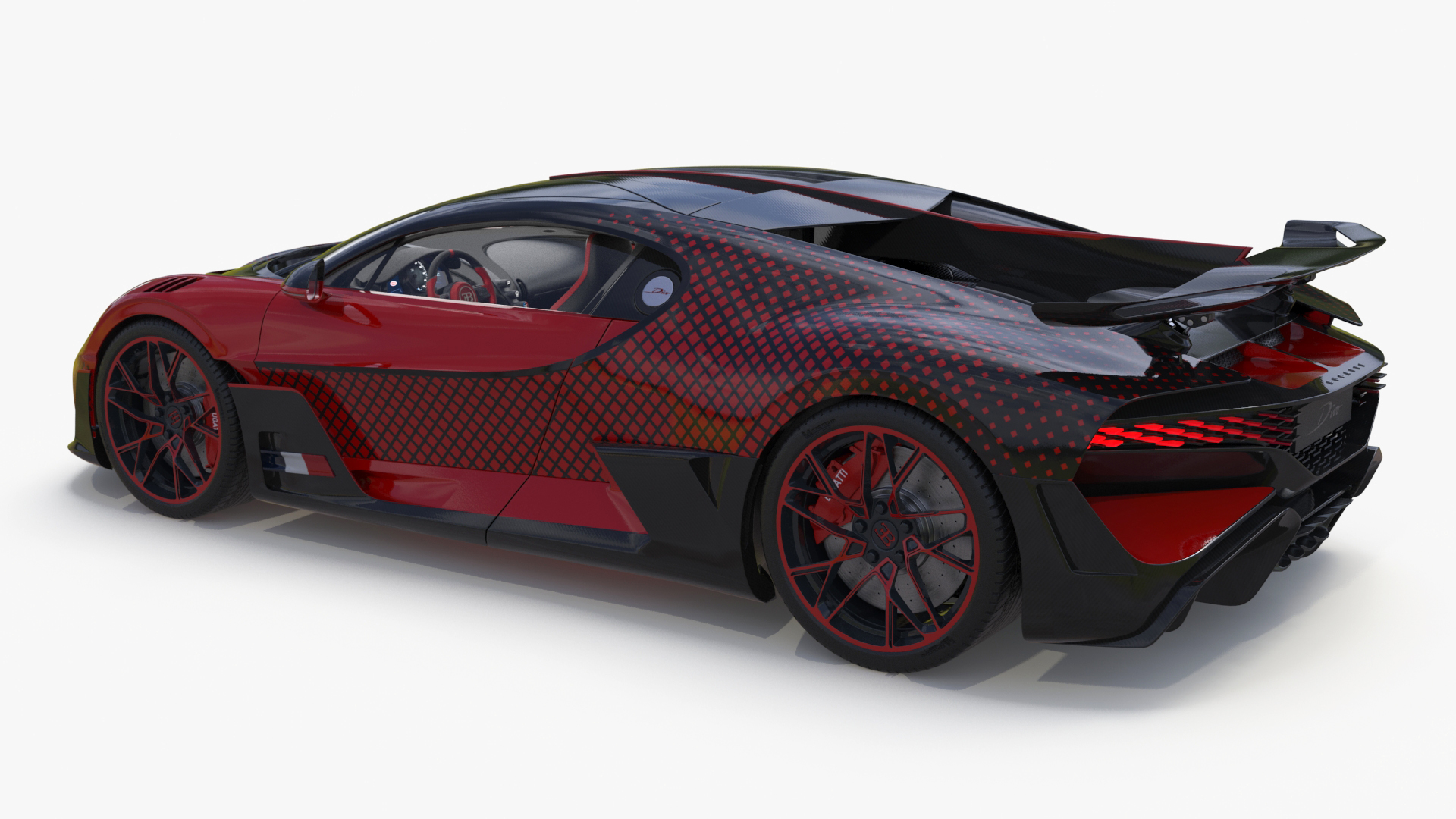 3D Bugatti Divo Lady Bug