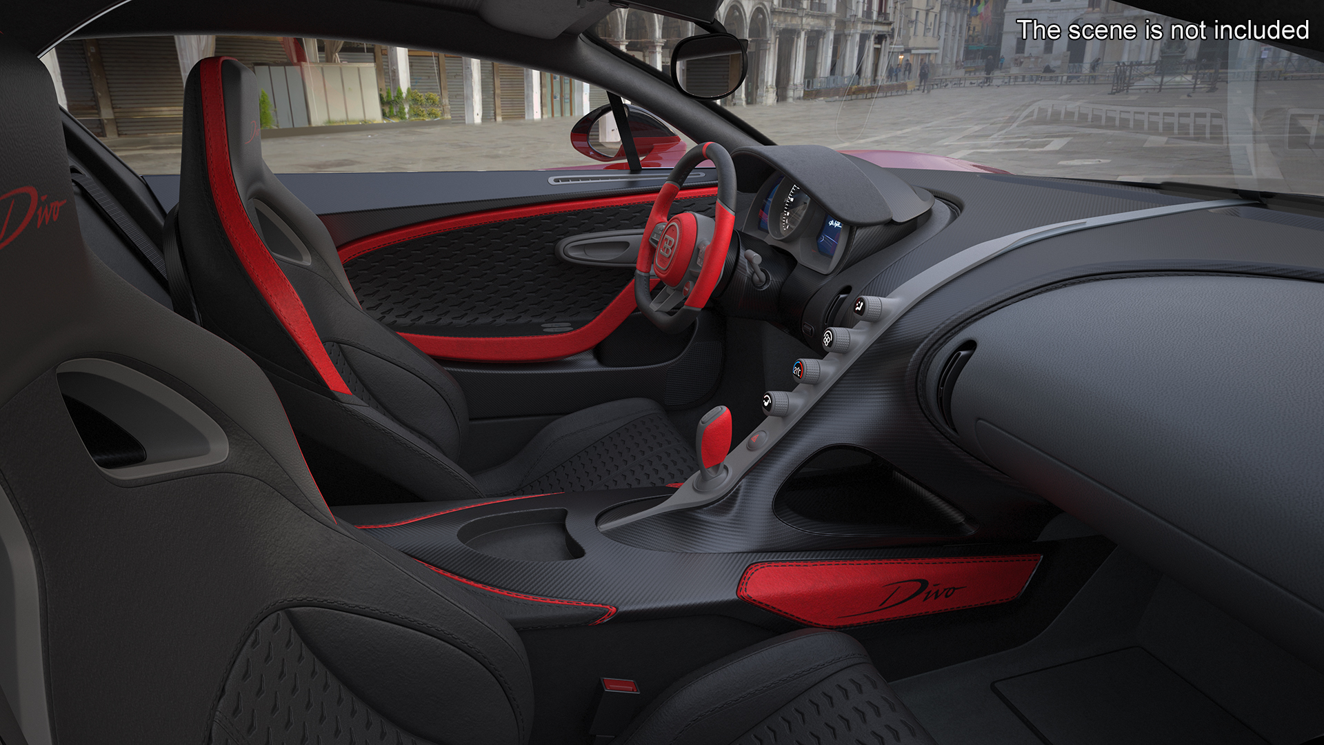 3D Bugatti Divo Lady Bug