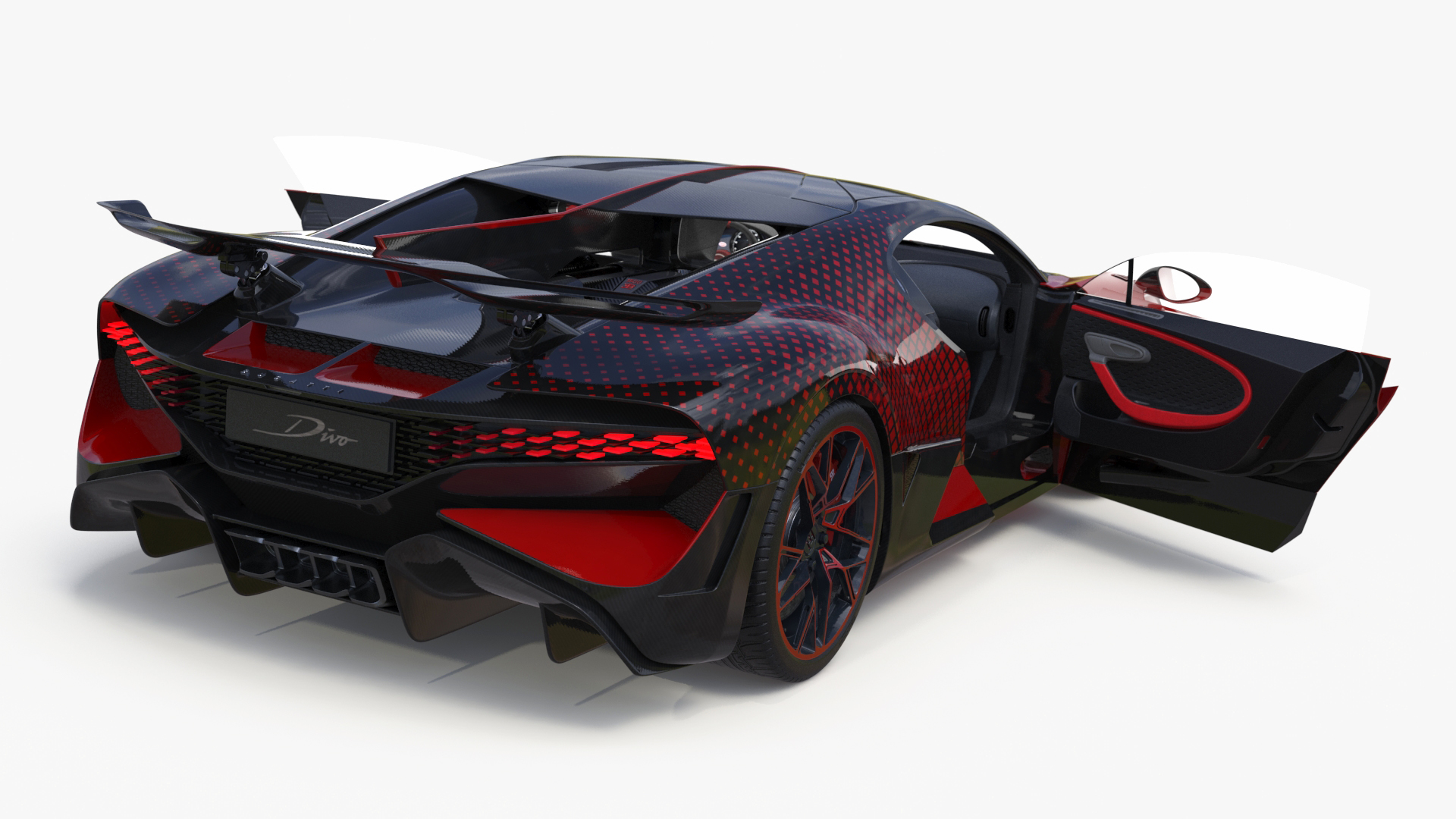 3D Bugatti Divo Lady Bug