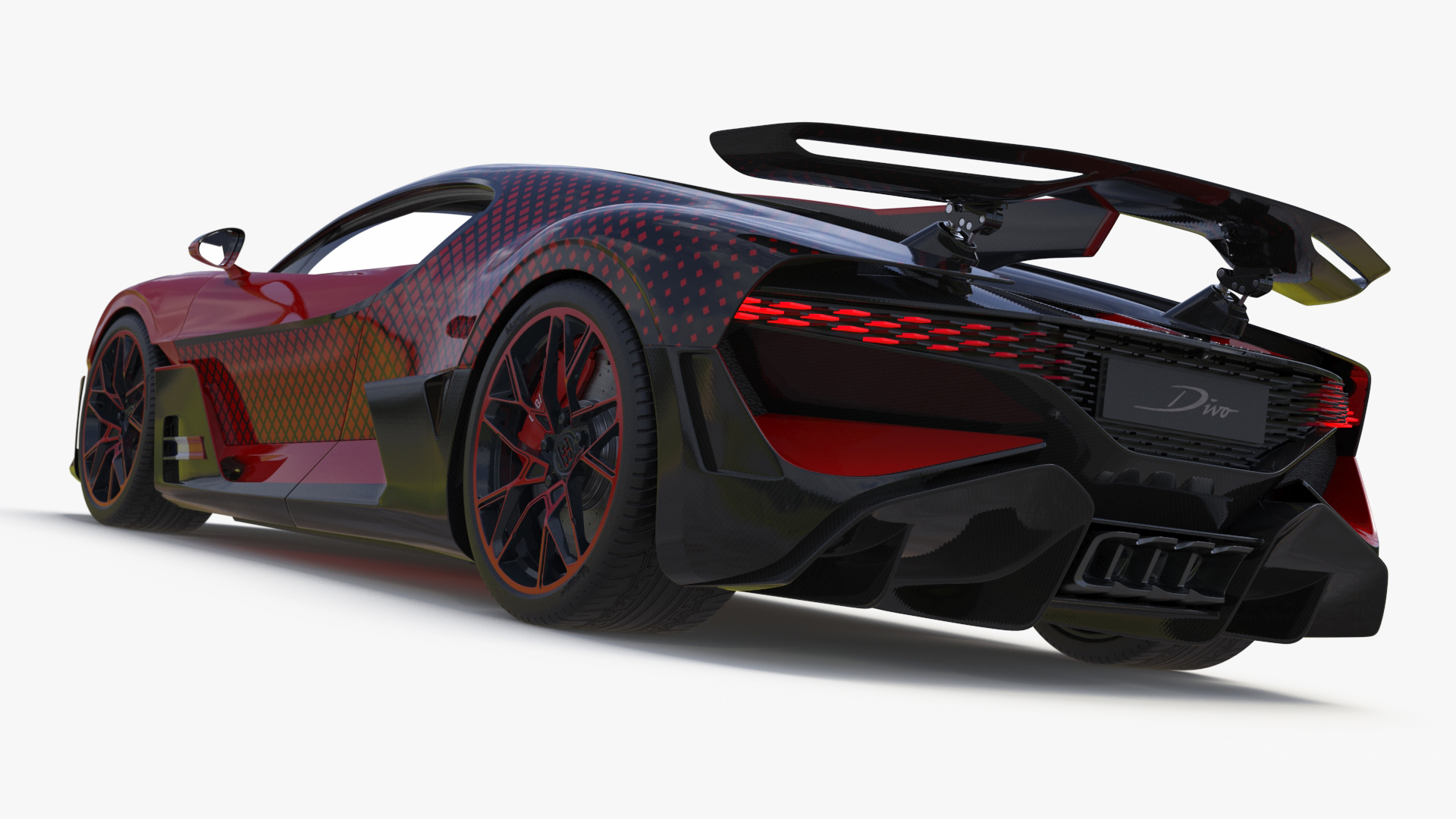3D Bugatti Divo Lady Bug