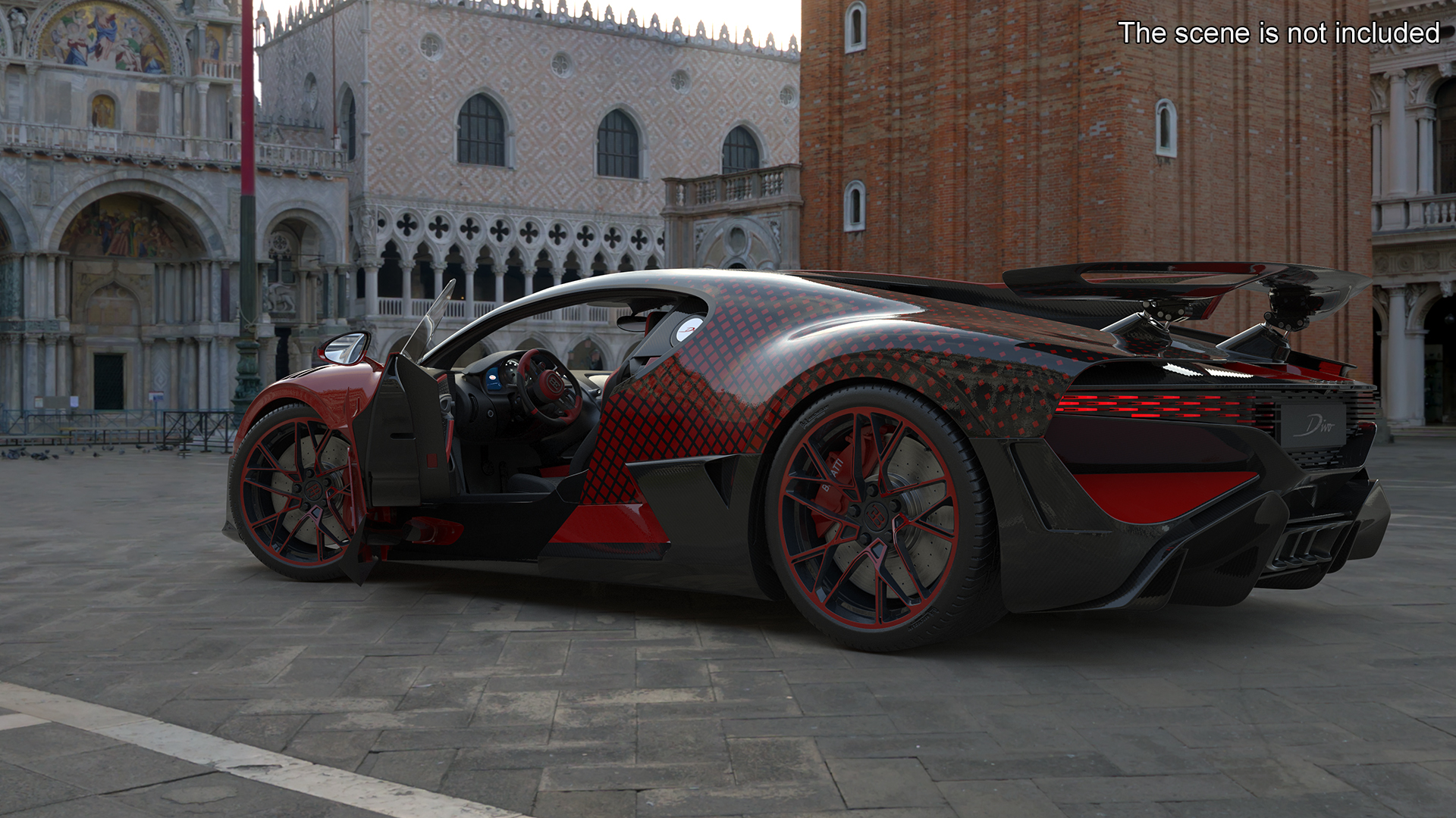 3D Bugatti Divo Lady Bug