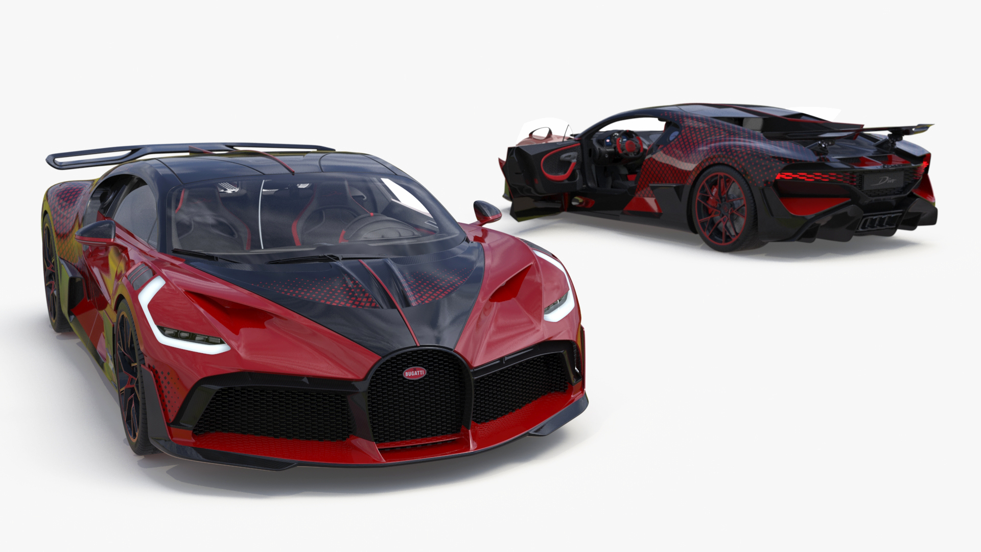 3D Bugatti Divo Lady Bug