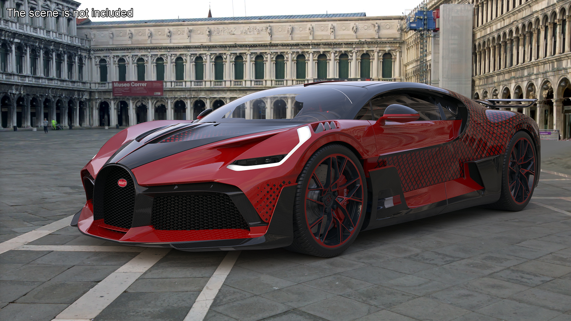 3D Bugatti Divo Lady Bug