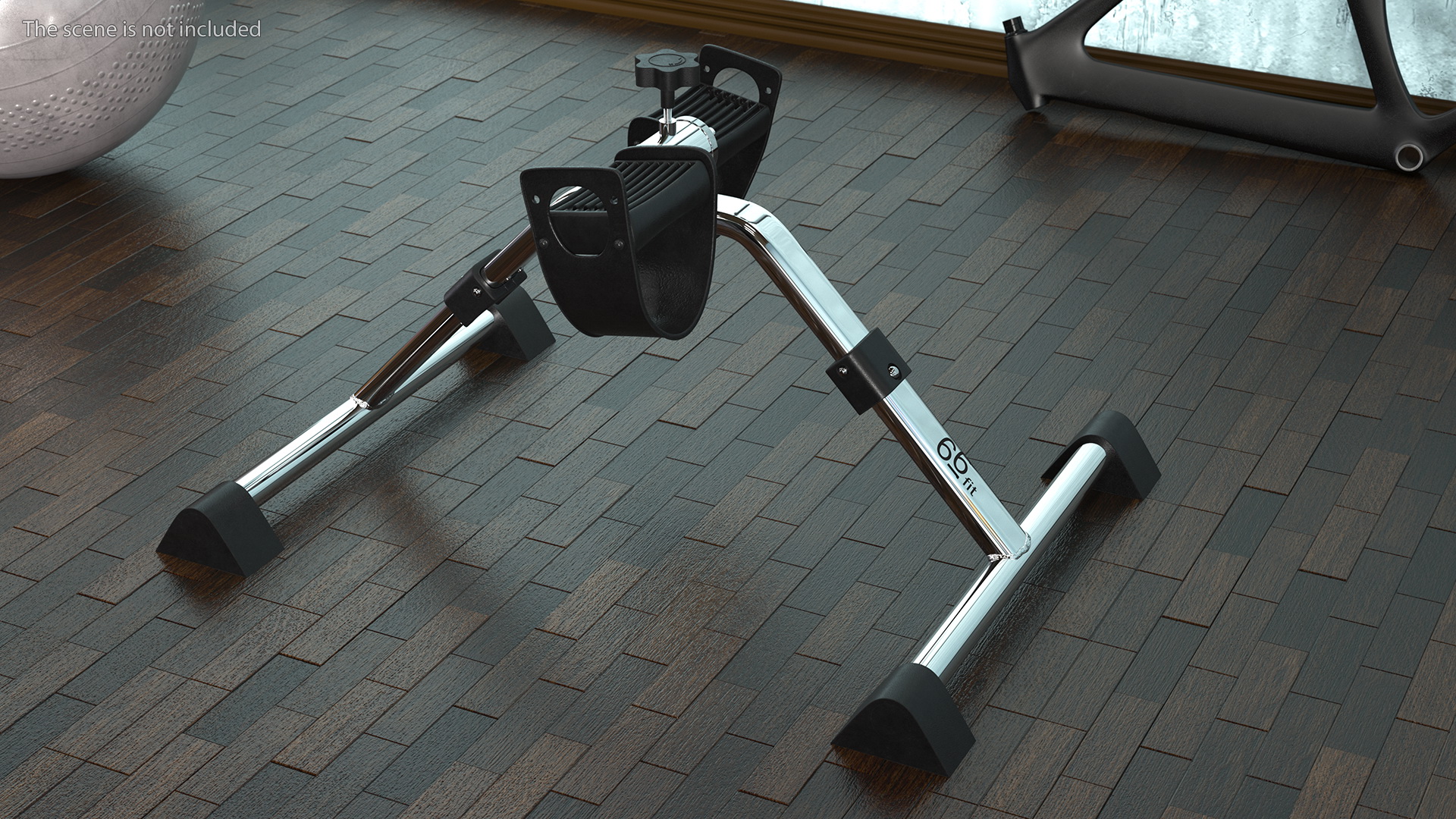 Folding Pedal Exerciser 66fit 3D model