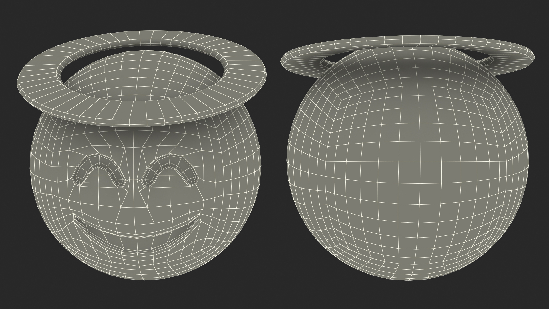 3D model Halo Emoji