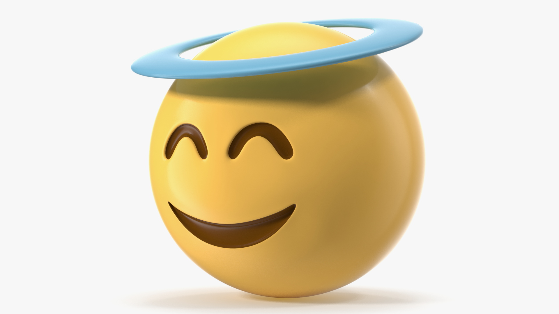 3D model Halo Emoji