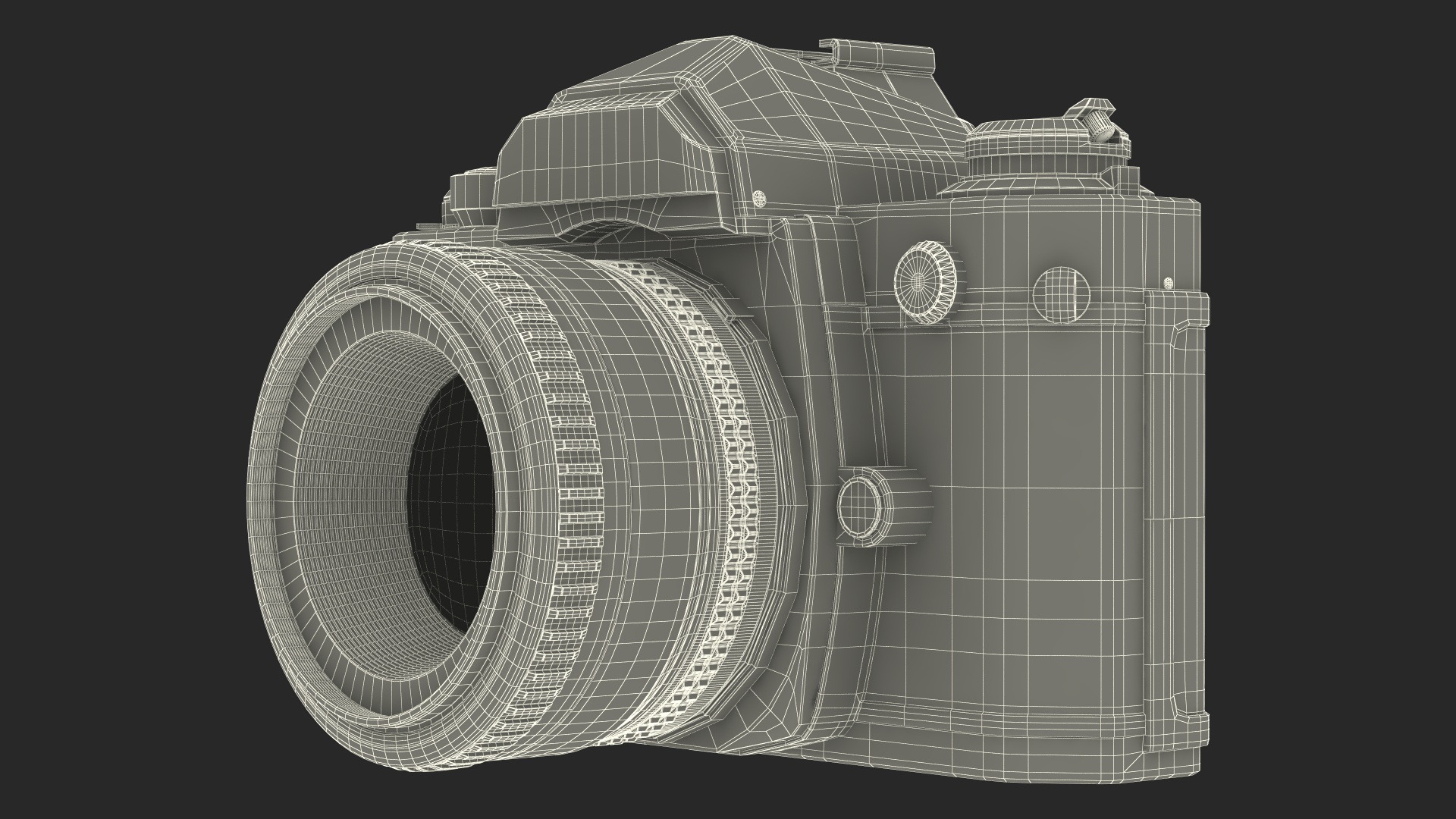 Vintage Classic Film Camera 35mm 3D