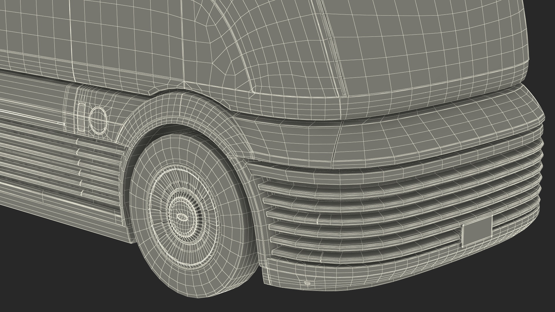 3D model Futuristic Hydrogen Powered Semi Truck Rigged