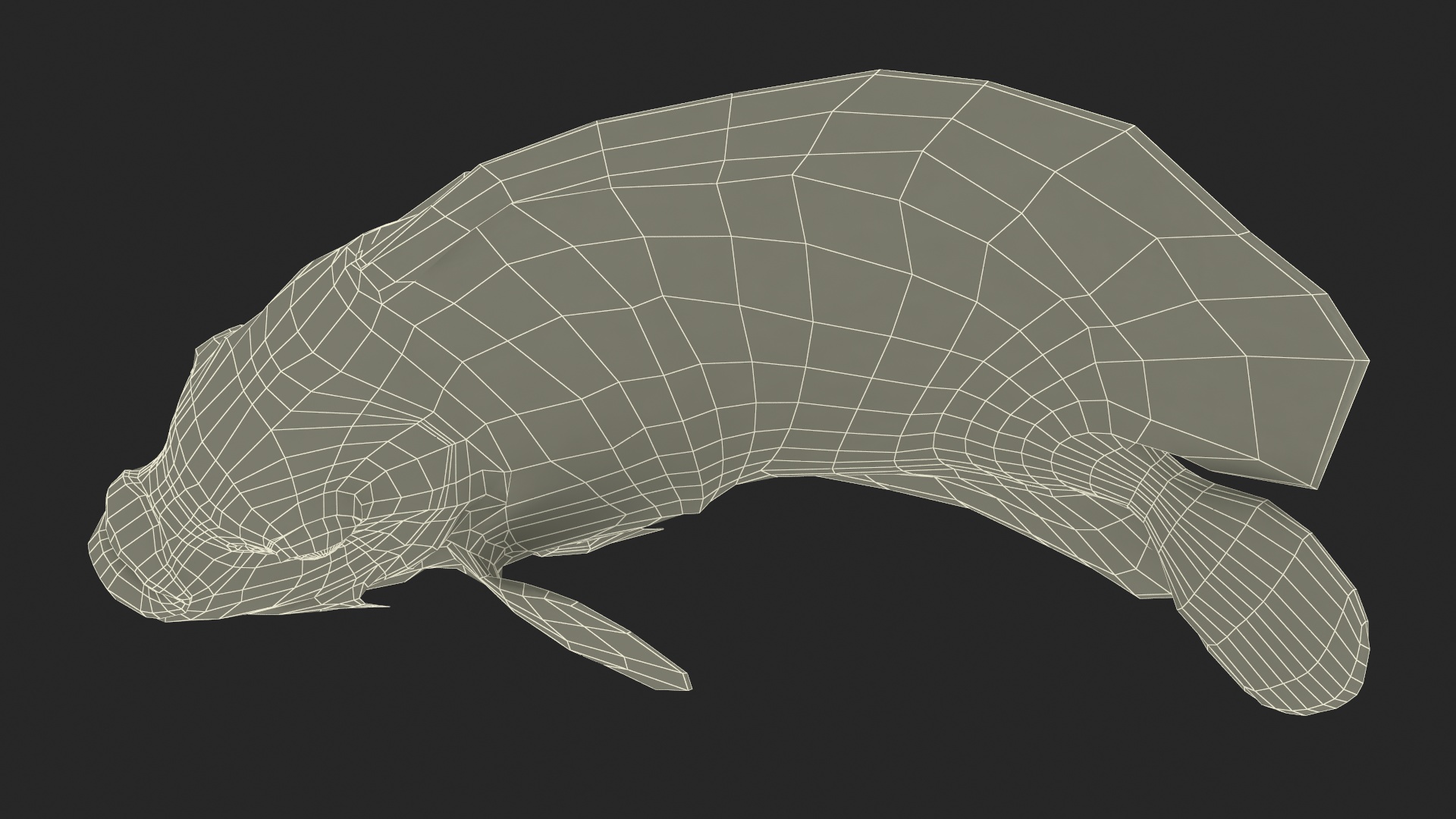 Emperor Angelfish Rigged 3D model