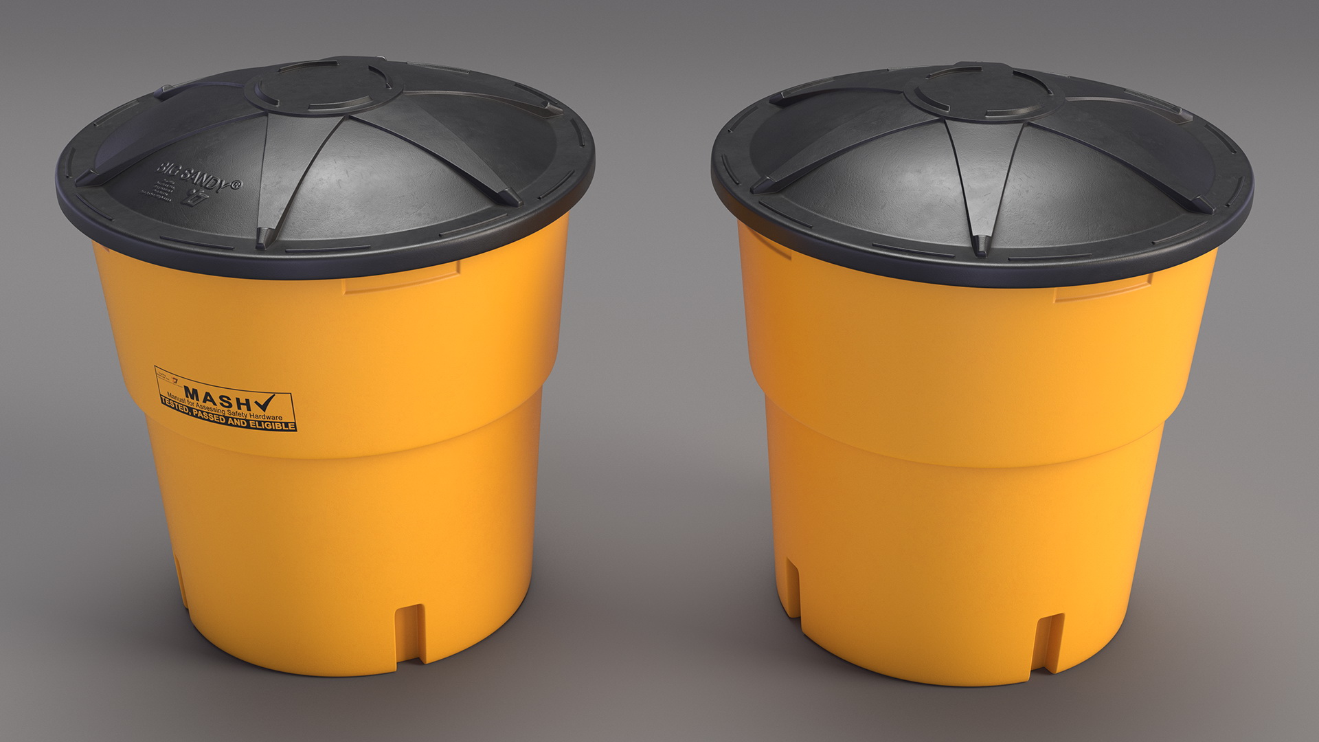 3D model Internal Sand Barrel