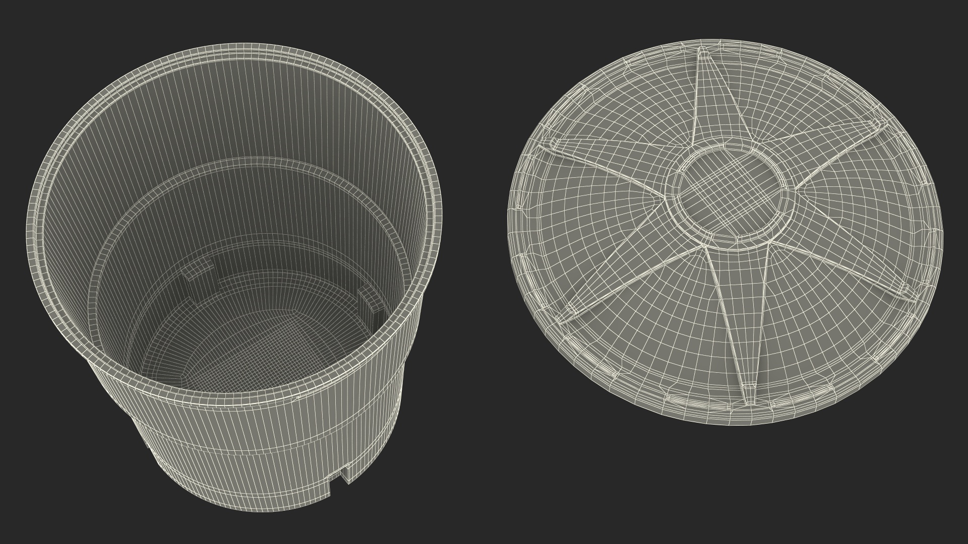 3D model Internal Sand Barrel