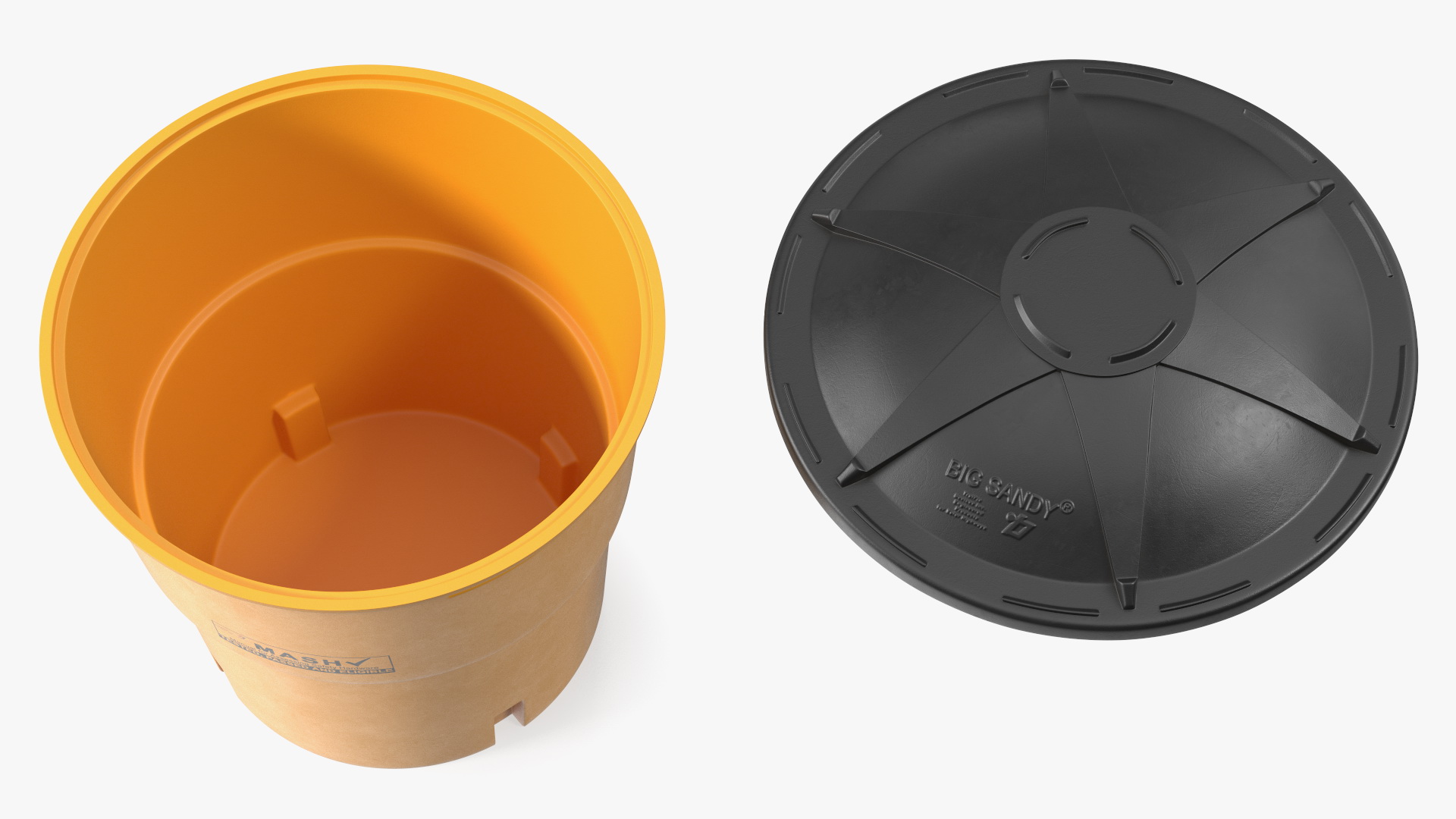 3D model Internal Sand Barrel
