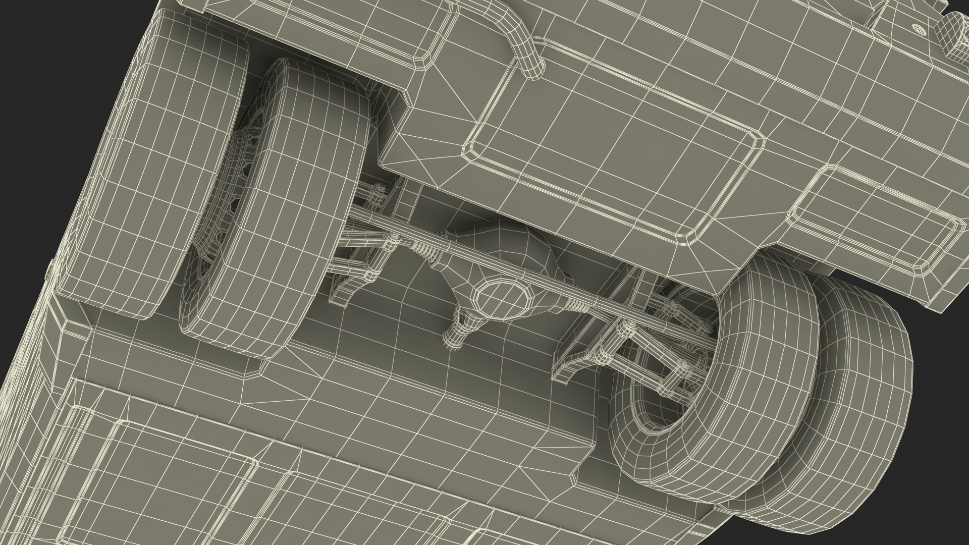 3D Armored Cash Transport Car Blue Rigged model