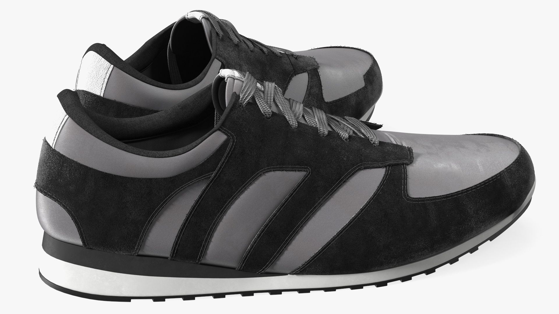 3D Men Sneaker Shoes Fur