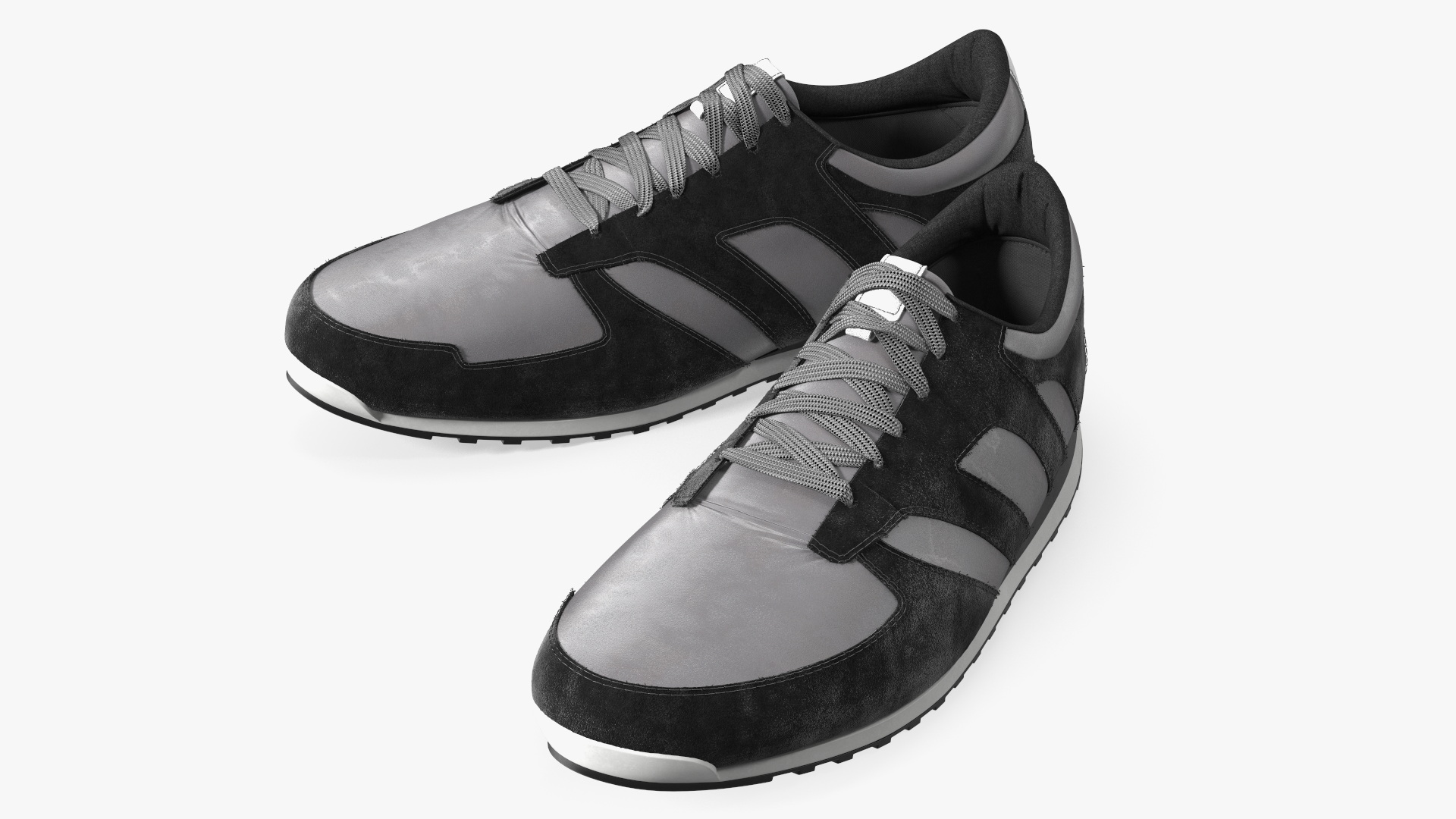 3D Men Sneaker Shoes Fur