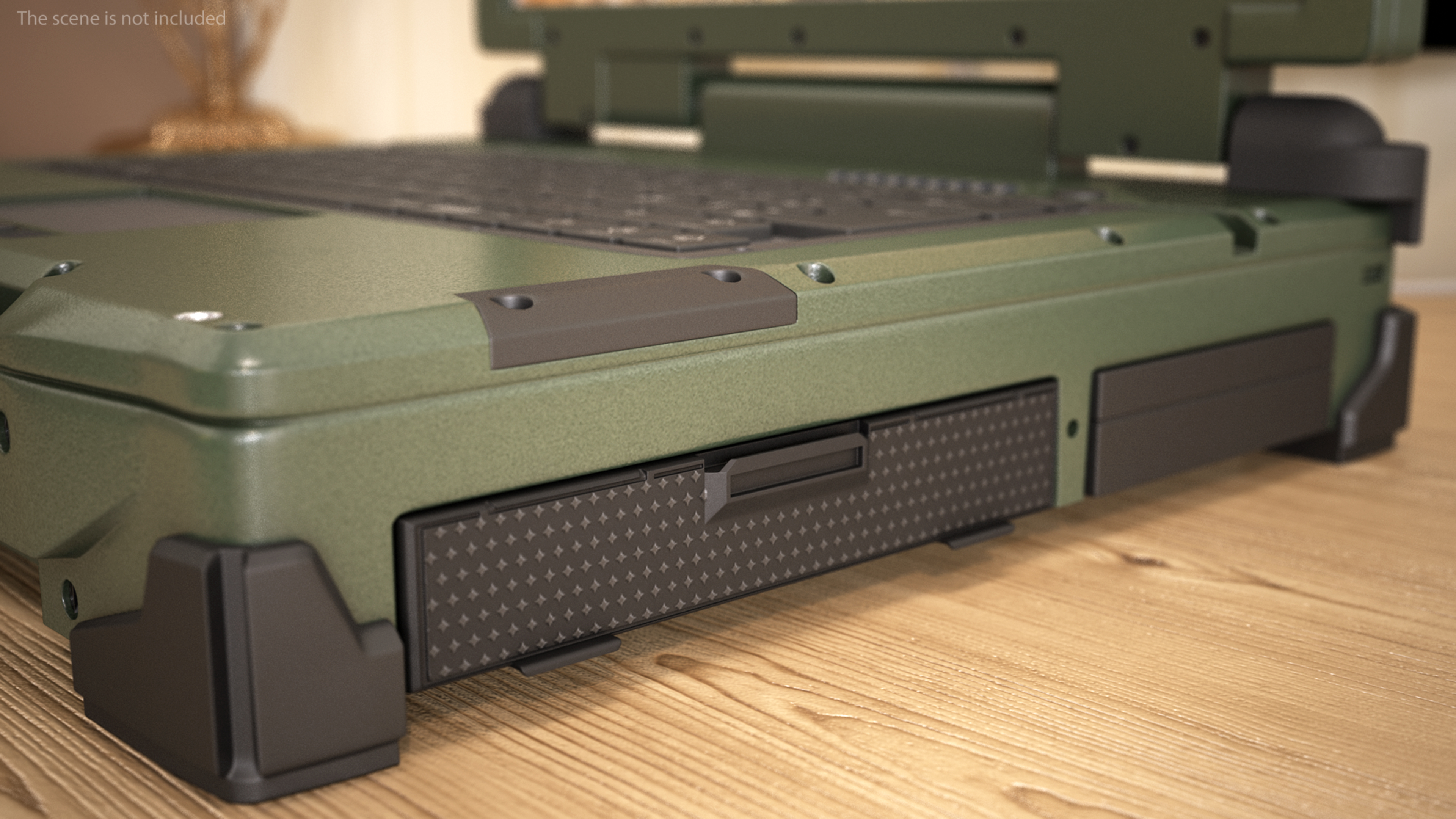 Rocky RK12 Army Laptop 3D