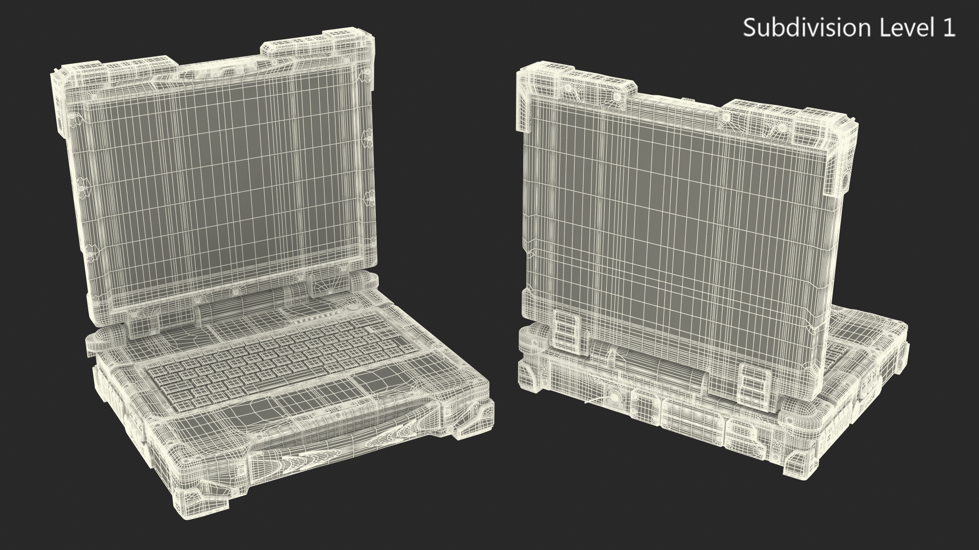 Rocky RK12 Army Laptop 3D