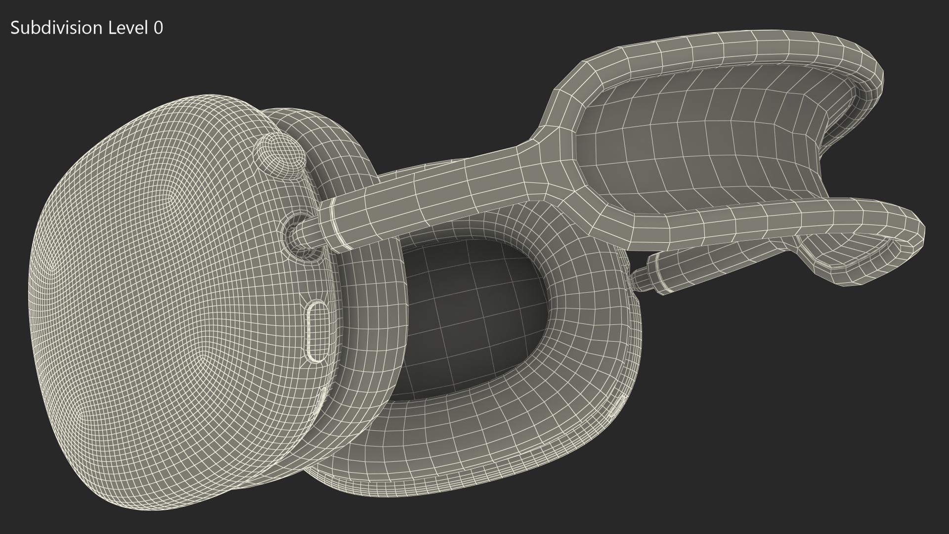 Headphones Orange 3D