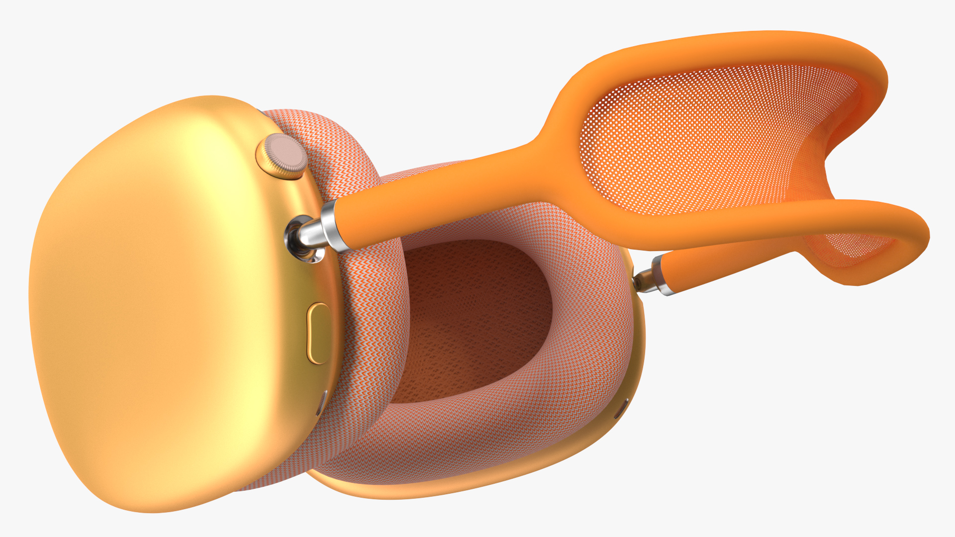 Headphones Orange 3D