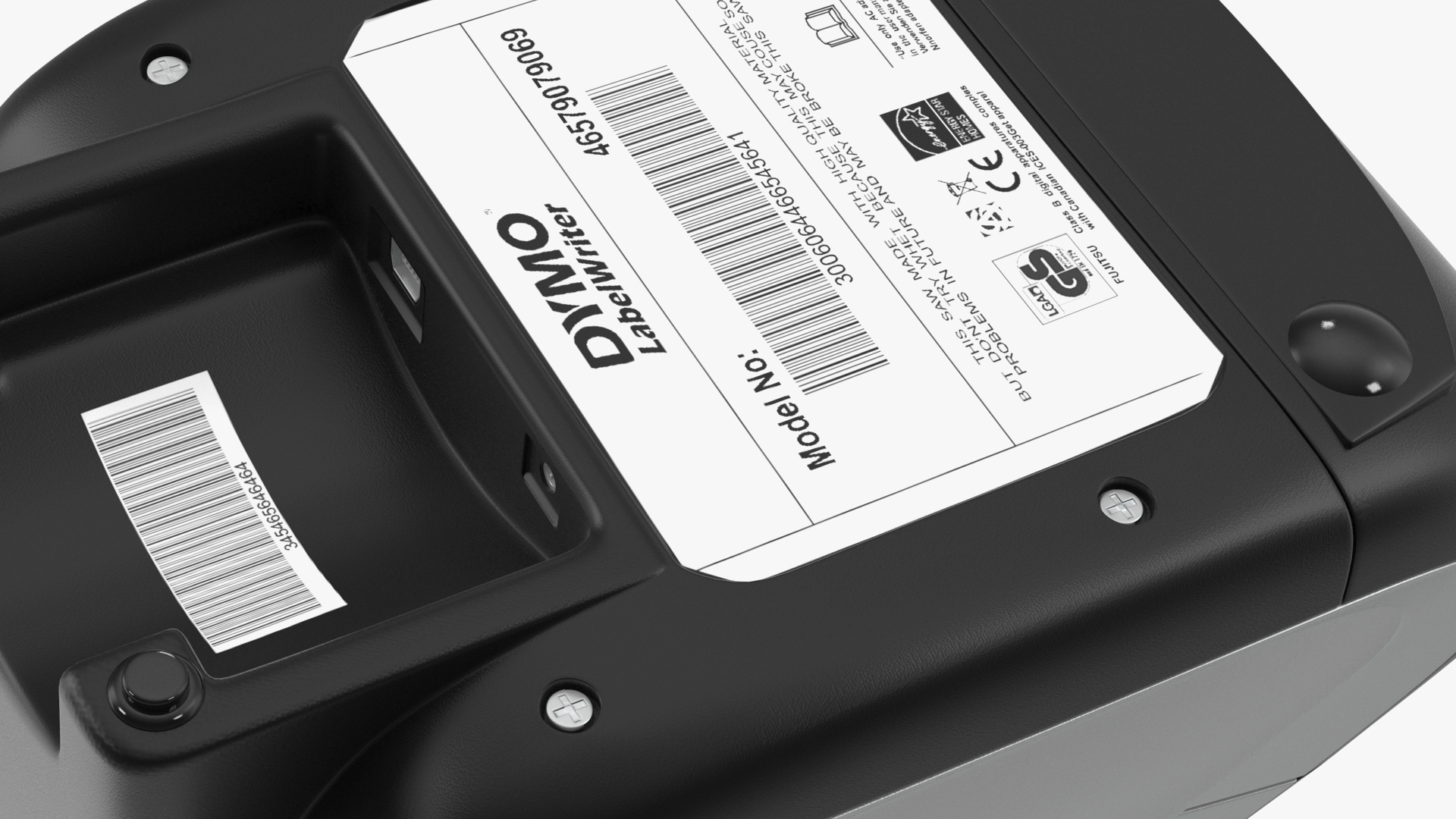 3D DYMO Label 450 Direct Thermal Printer with Mail Label model