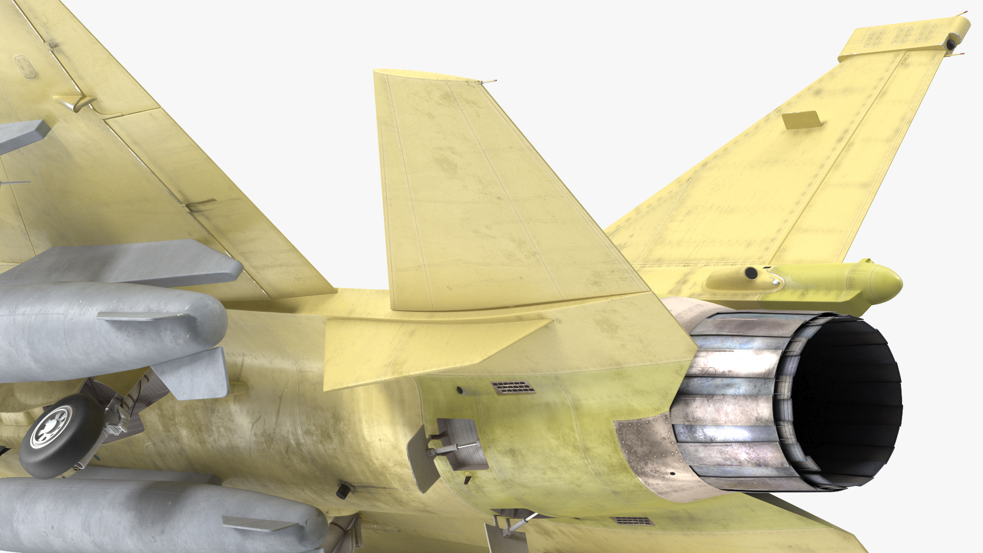 JF-17 Prototype with Armament 3D model