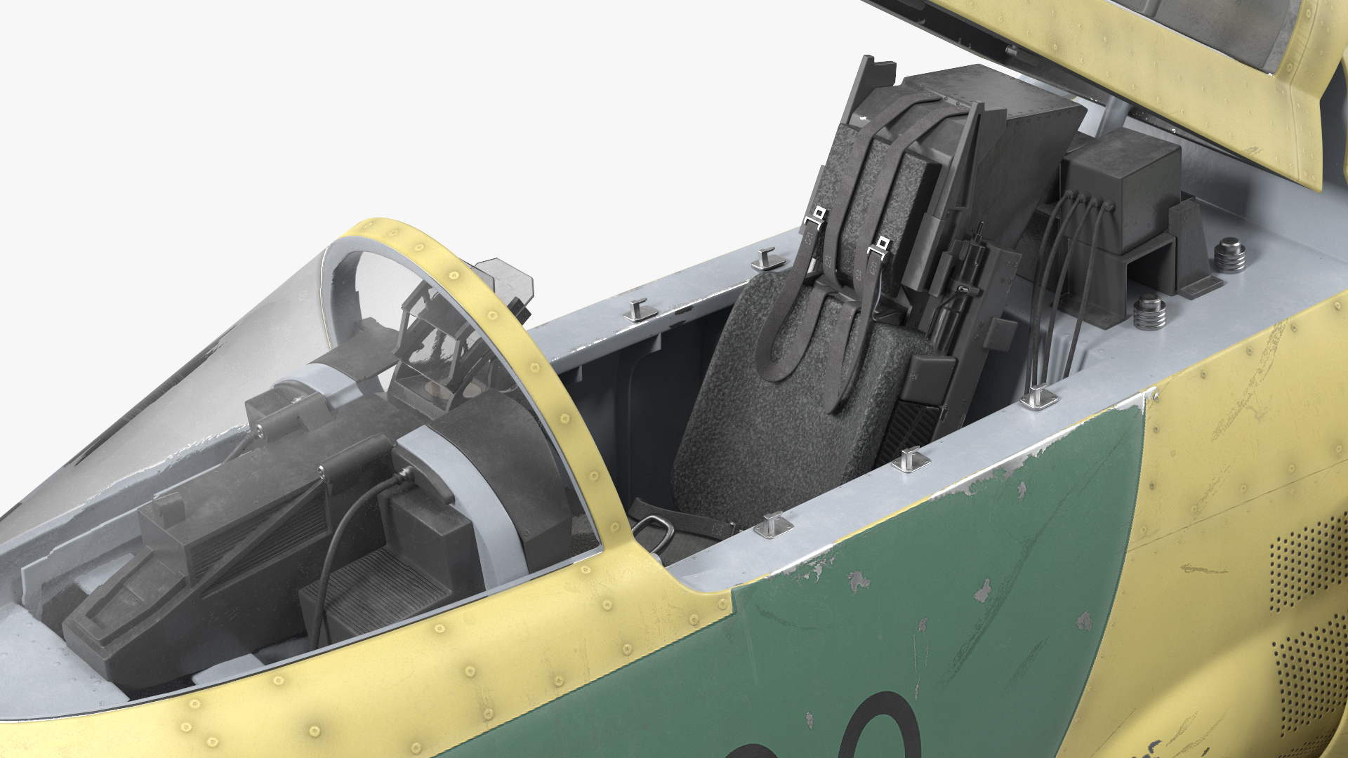 JF-17 Prototype with Armament 3D model