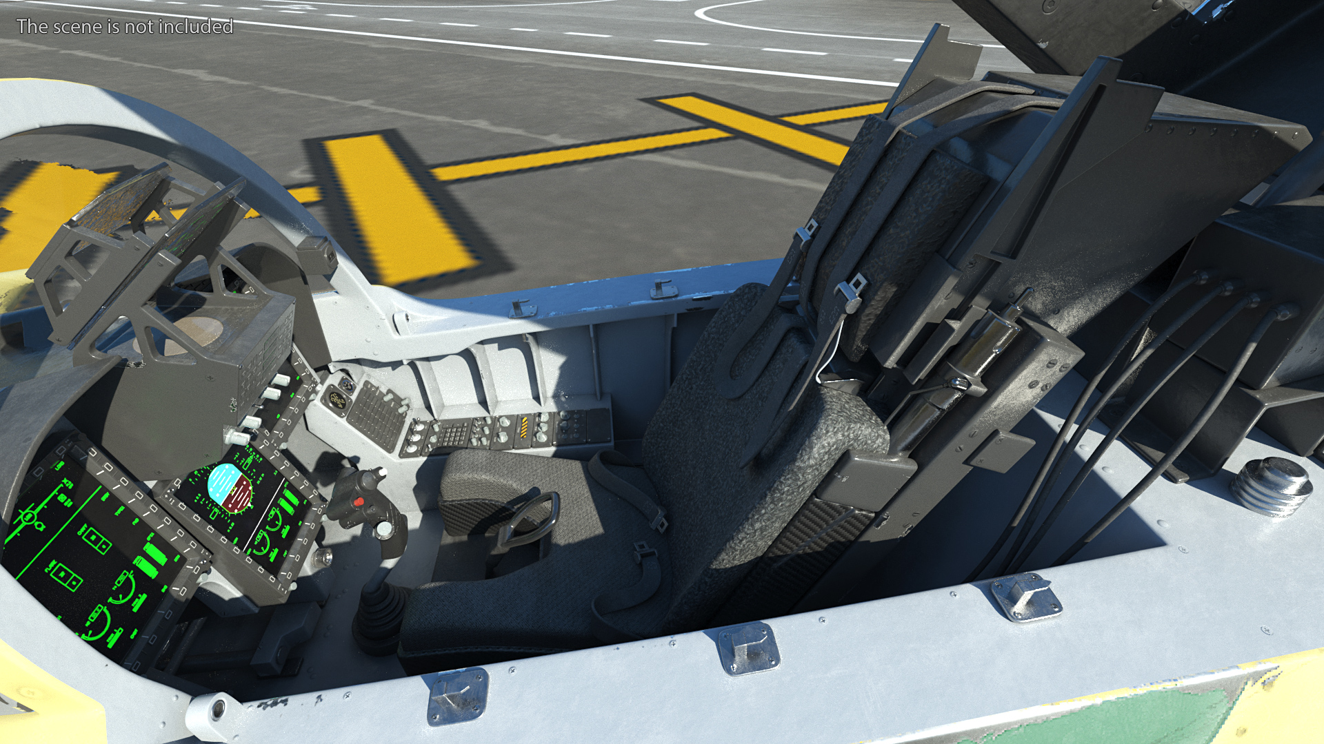 JF-17 Prototype with Armament 3D model
